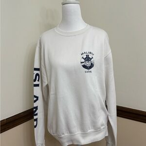 Malibu Cove White Sweater